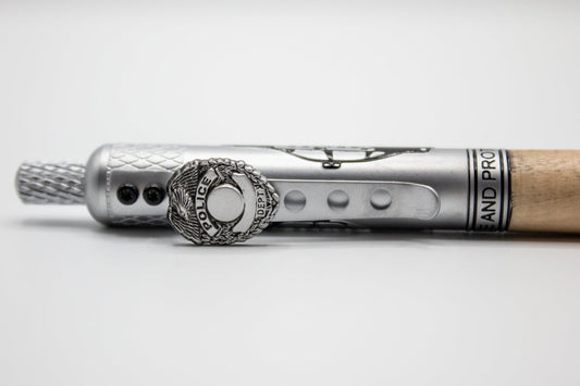 Police Pen | Light Stained | Handmade