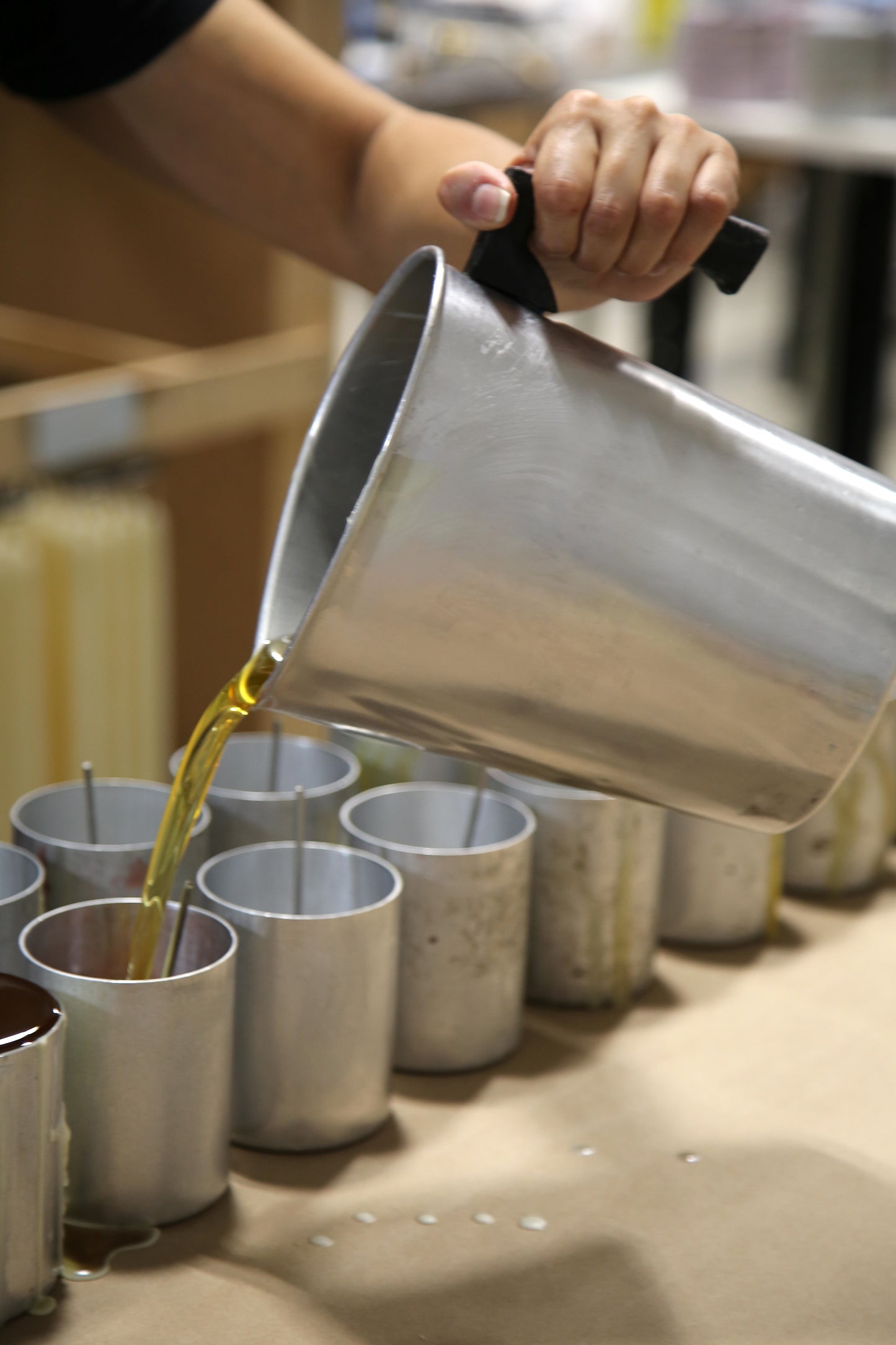 Terra Cotta | Beeswax Pillar Candle