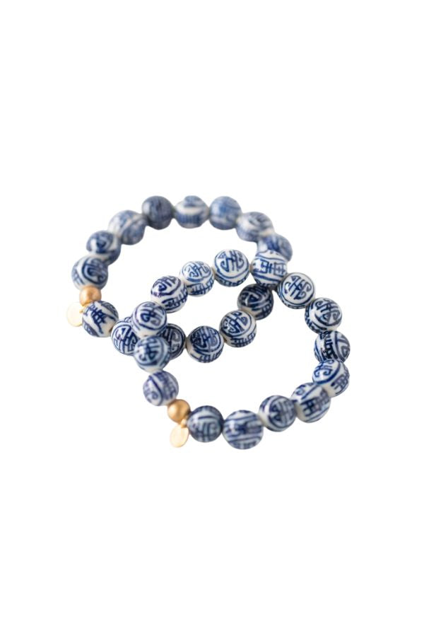 The Barre Bracelet in Blue