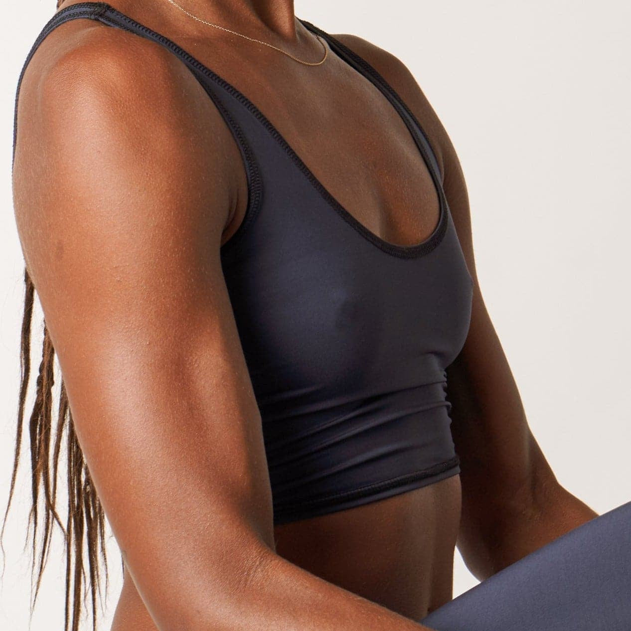 Solid Navy Lover Tank