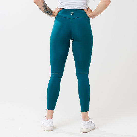 High-Rise Leggings - Rich Teal
