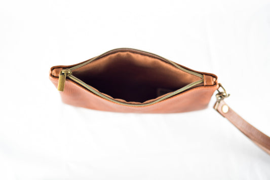 Sebago Leather Clutch