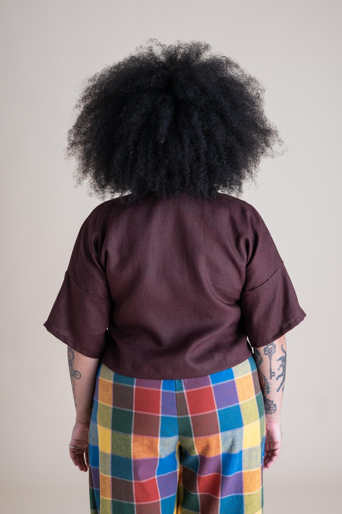 Ruthie Top in Mulberry