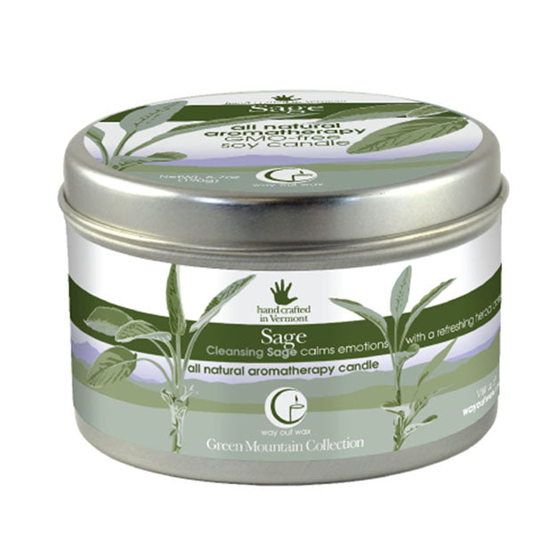 Sage - Large Travel Tin Candle