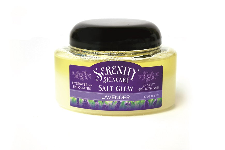 Salt Glow Scrub โ Lavender