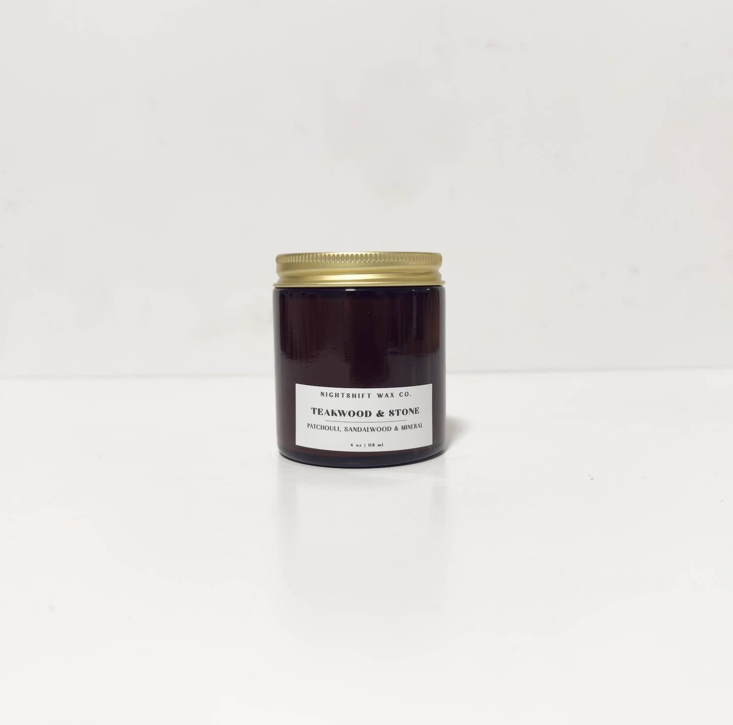 Teakwood & Stone Soy Candle