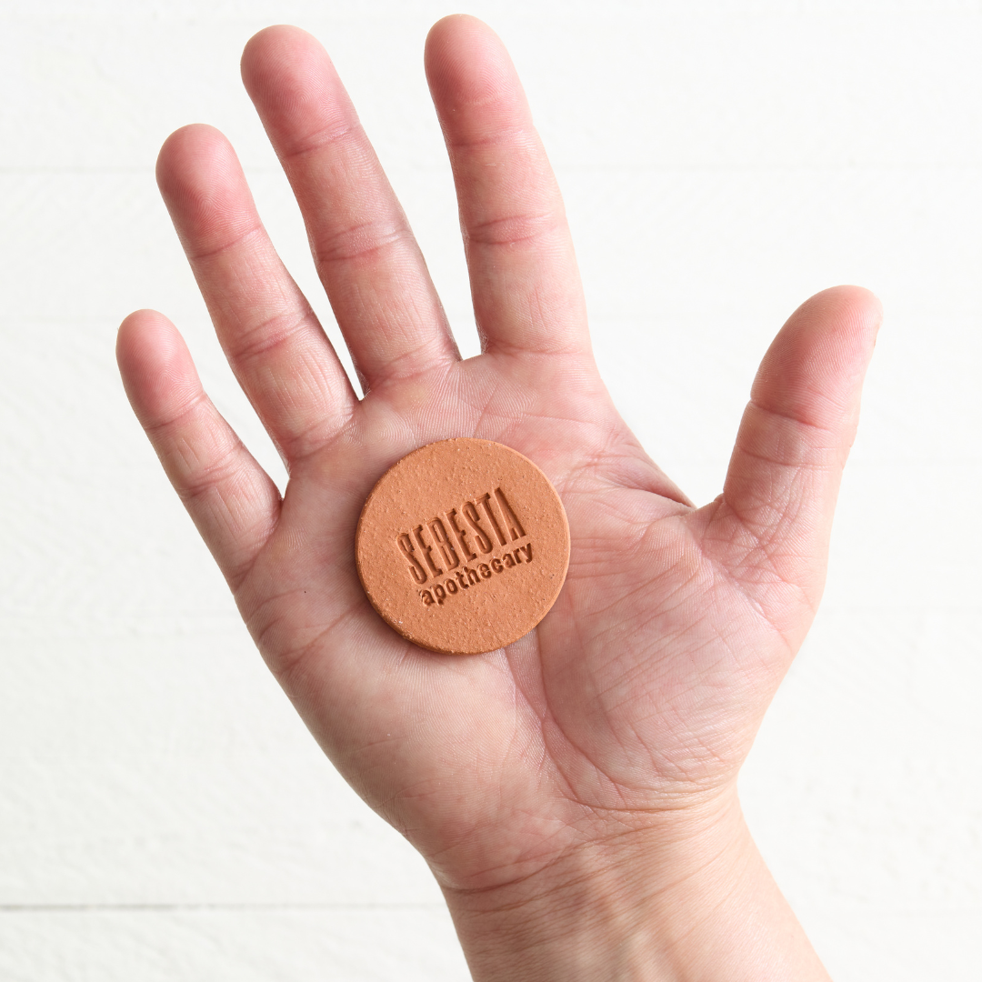 clay desiccant disc