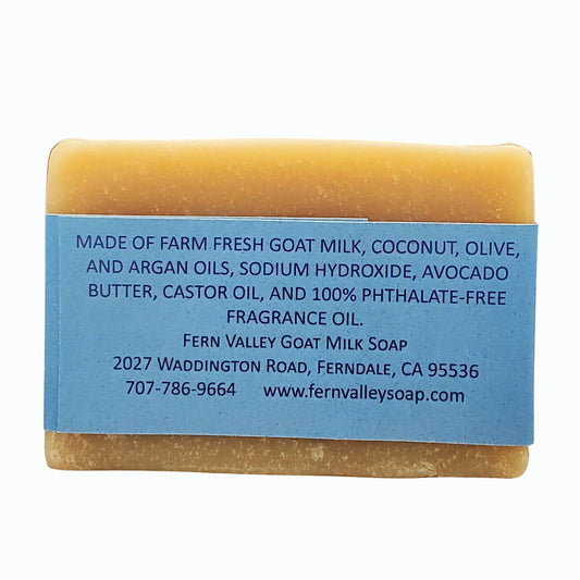 Handmade Goat Milk Shampoo Bar | Argan Oil & Avocado Butter | For Him