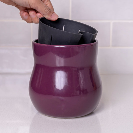 Violet Purple Plant Pot