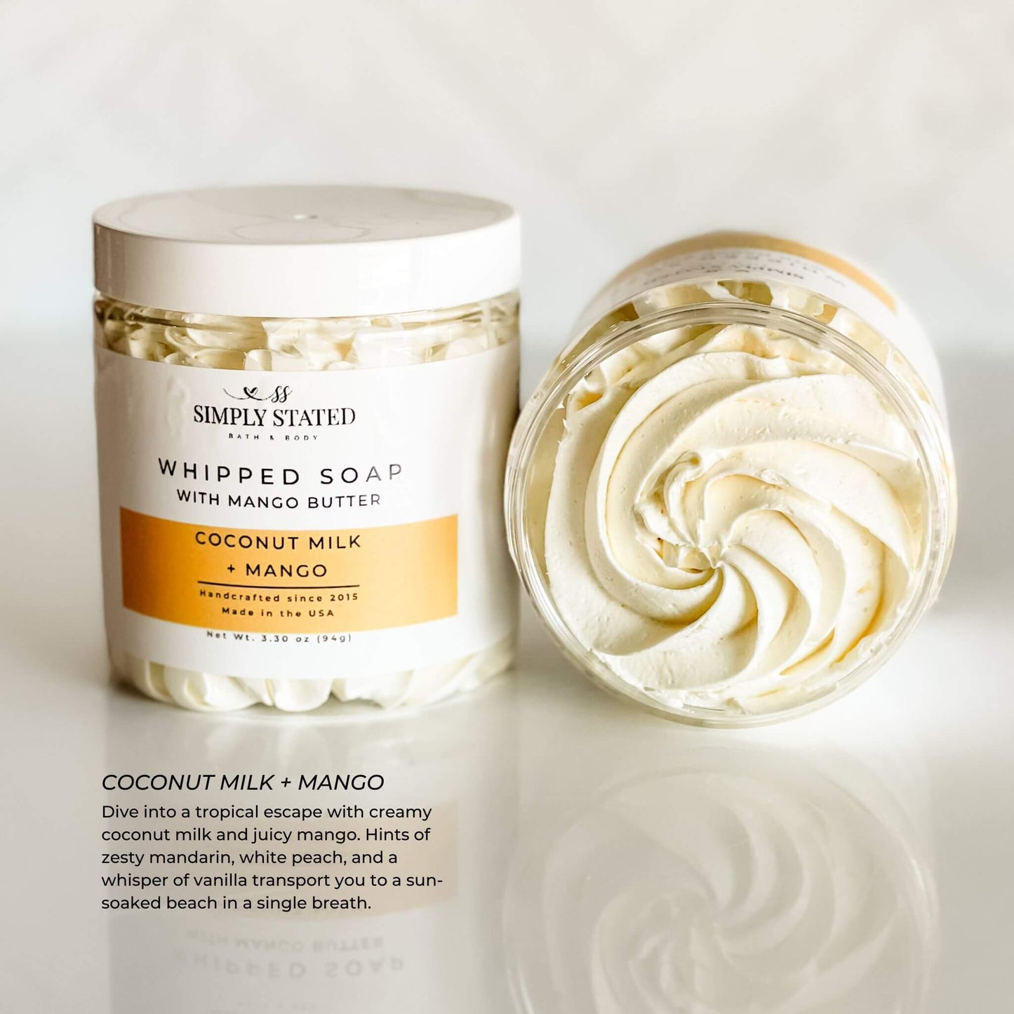 Signature Whipped Soap โ Fluffy Lather for Hands, Body & Shaving