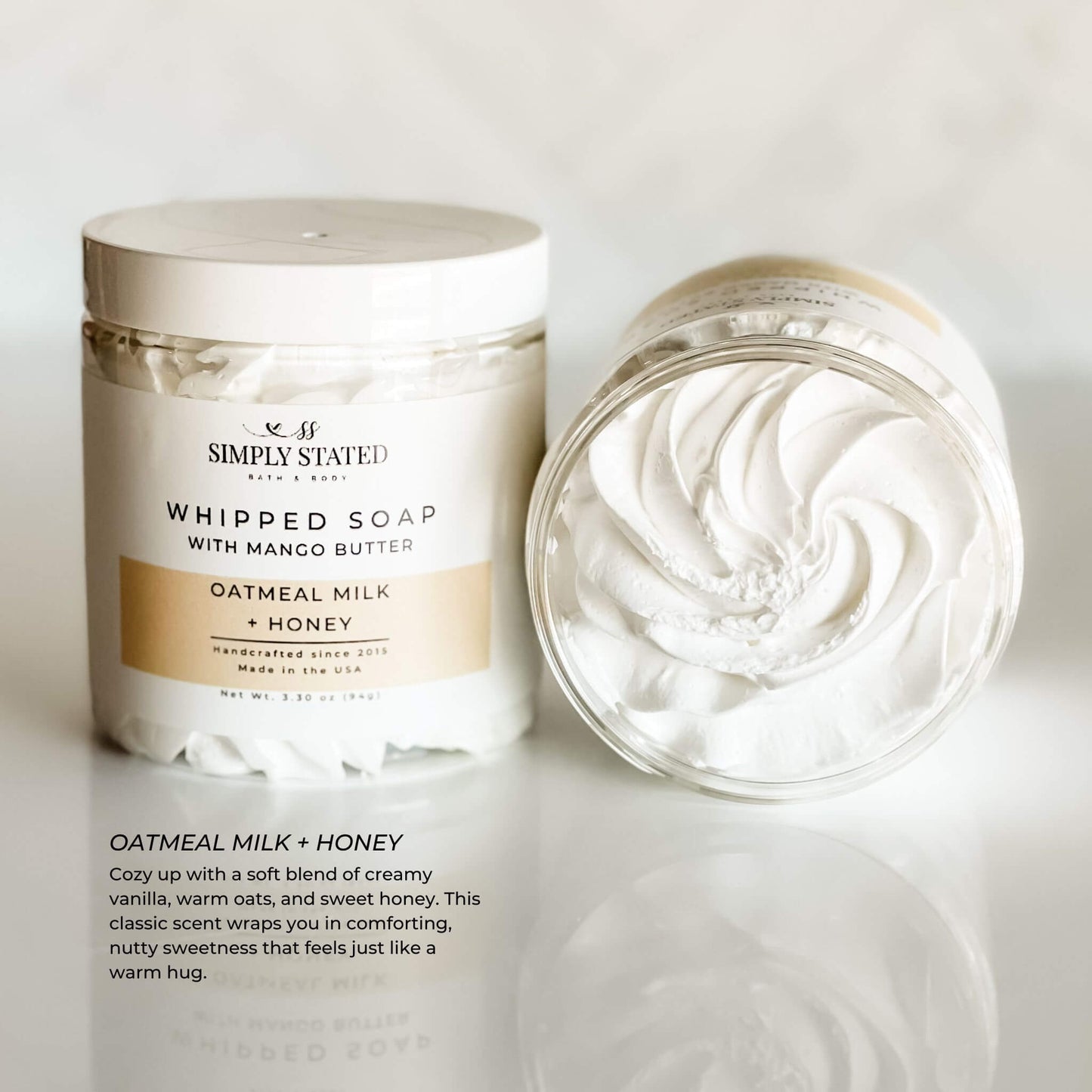 Signature Whipped Soap โ Fluffy Lather for Hands, Body & Shaving