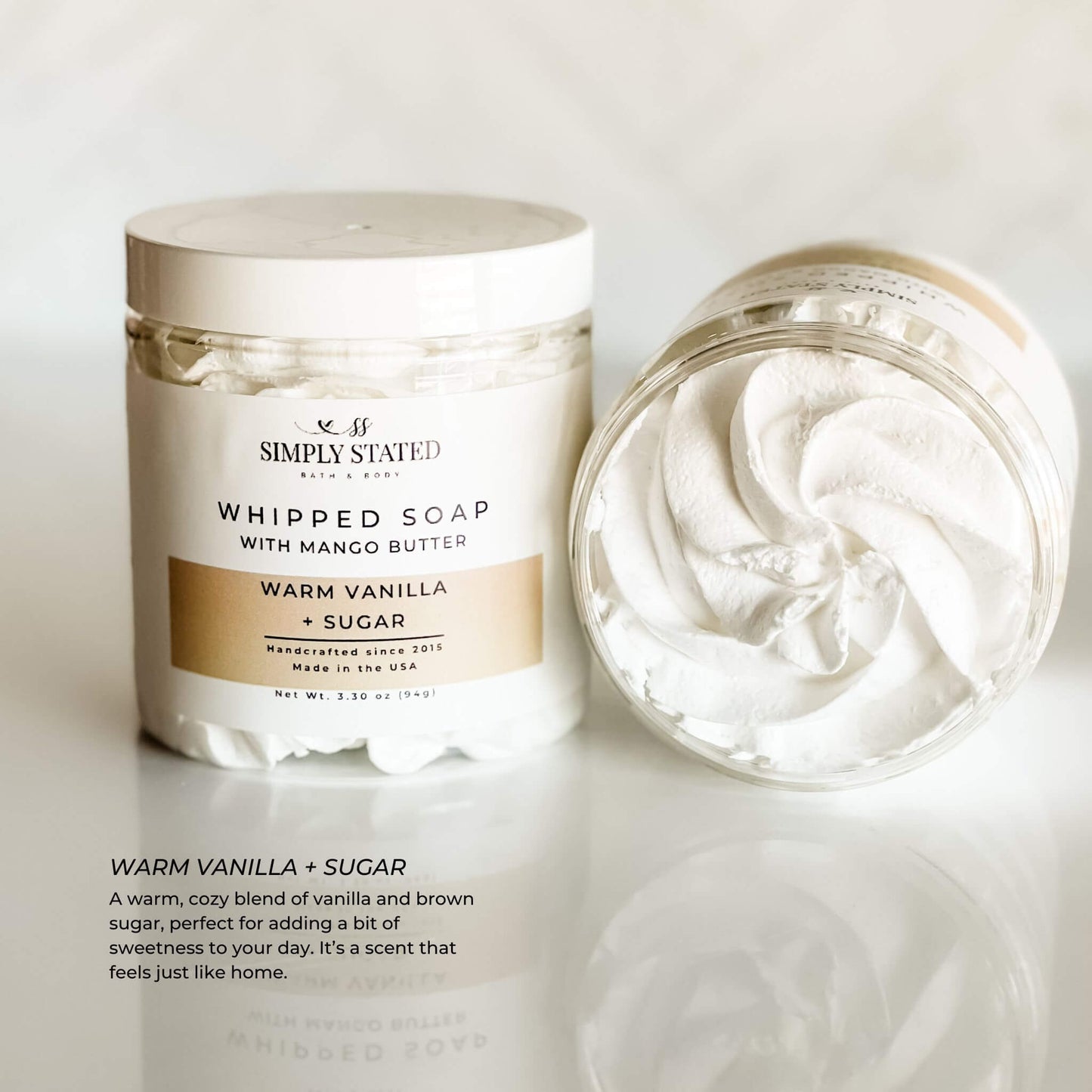 Signature Whipped Soap โ Fluffy Lather for Hands, Body & Shaving