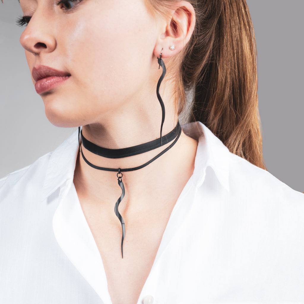 Snake Charm Earrings