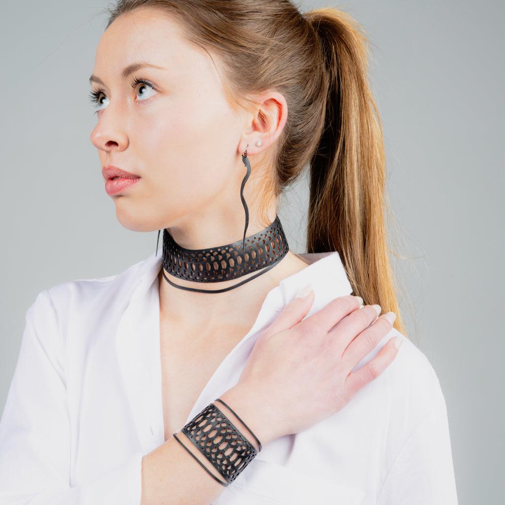 Snakeskin Choker
