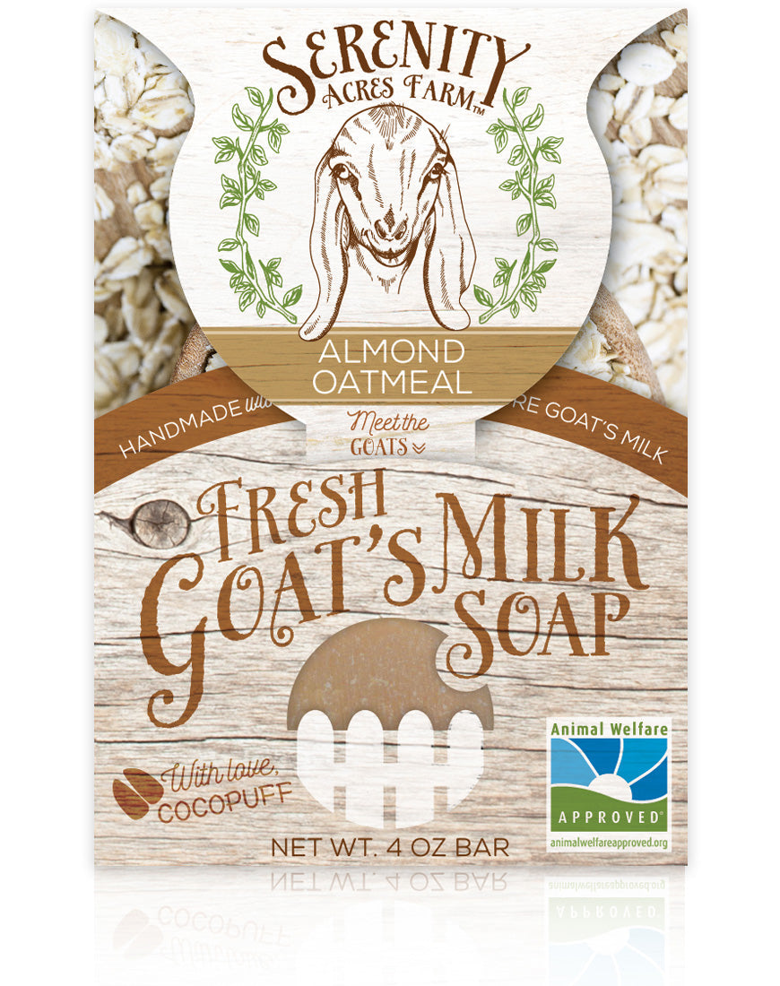 Goat's Milk Soap โ Almond Oatmeal