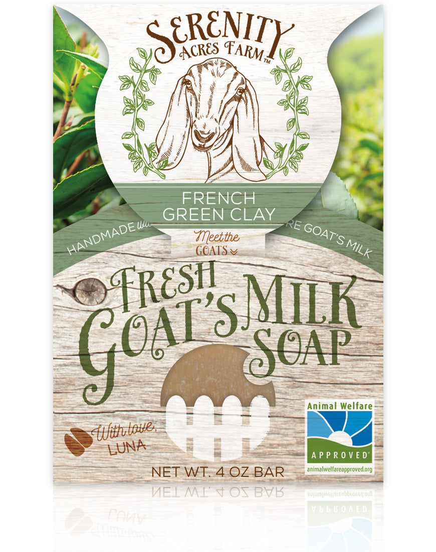Goat's Milk Soap โ French Green Clay