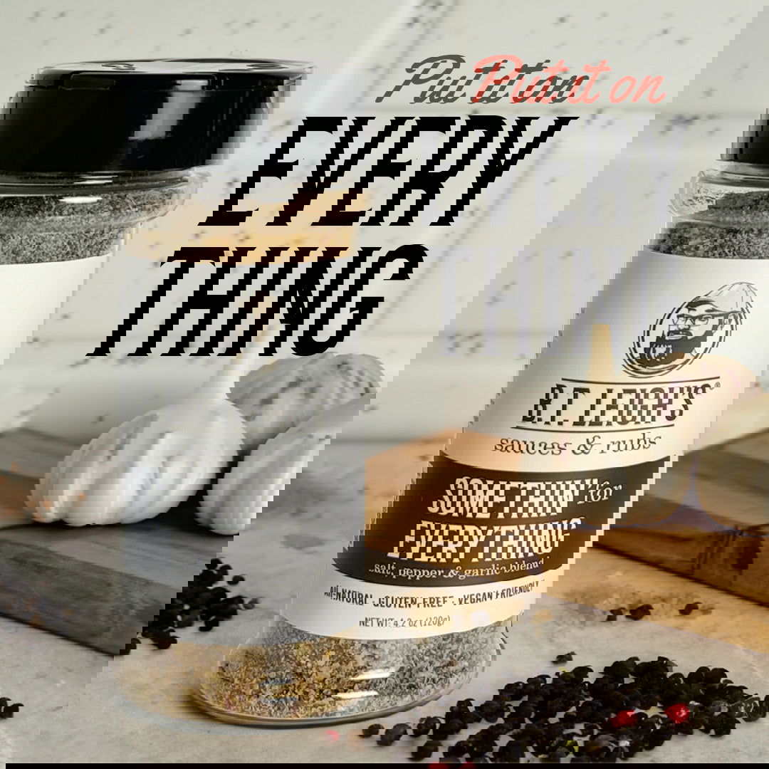 Somethin' For Everything - Salt, Pepper, & Garlic Blend - 4.2 oz Bottle