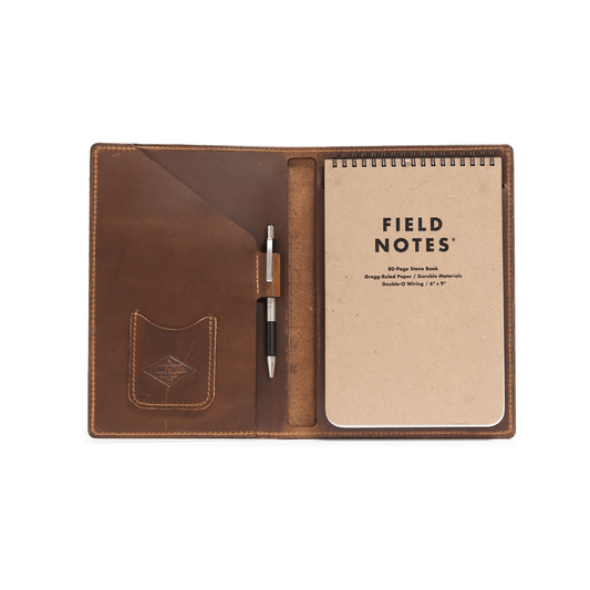 Leather Steno Pad All For American