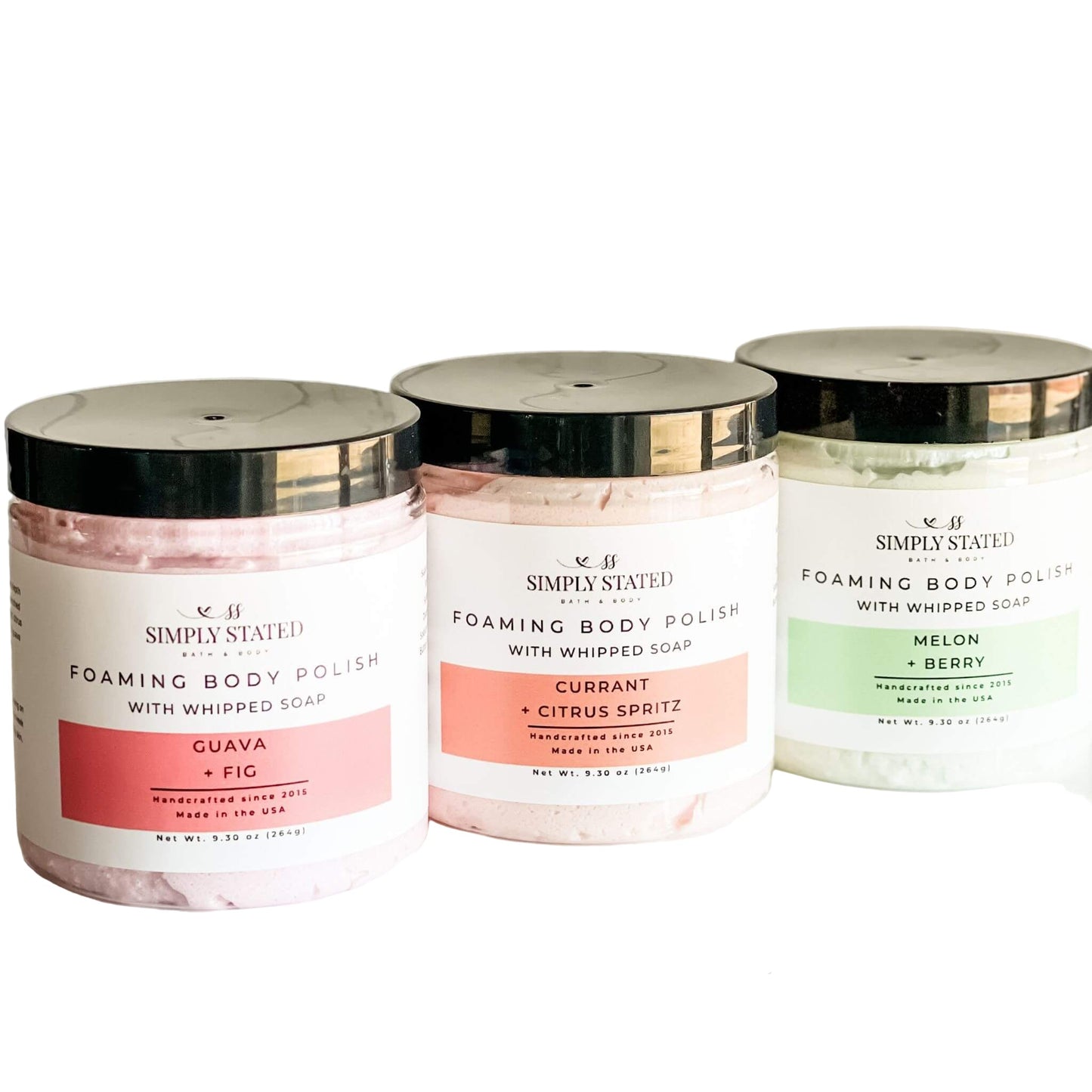 Seasonal Foaming Body Polish Collection – Limited Batch Scents