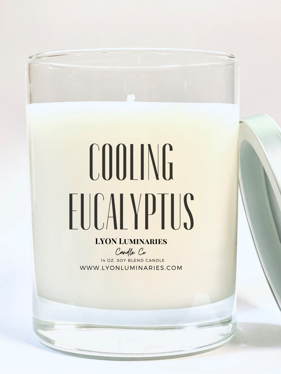 Cooling Eucalyptus Soy Blend Tumbler Candle