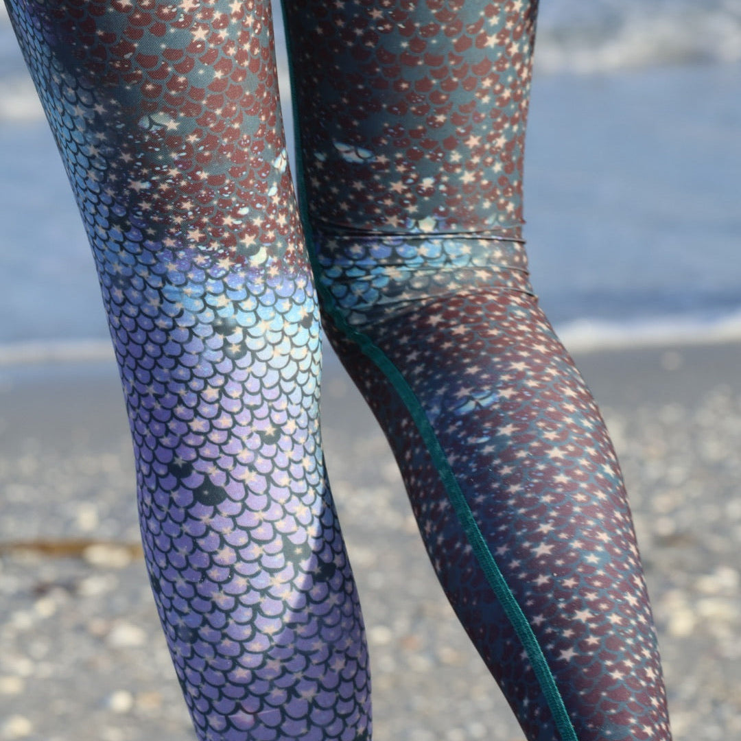 Mermaid Fairy Queen Teal Hot Pant