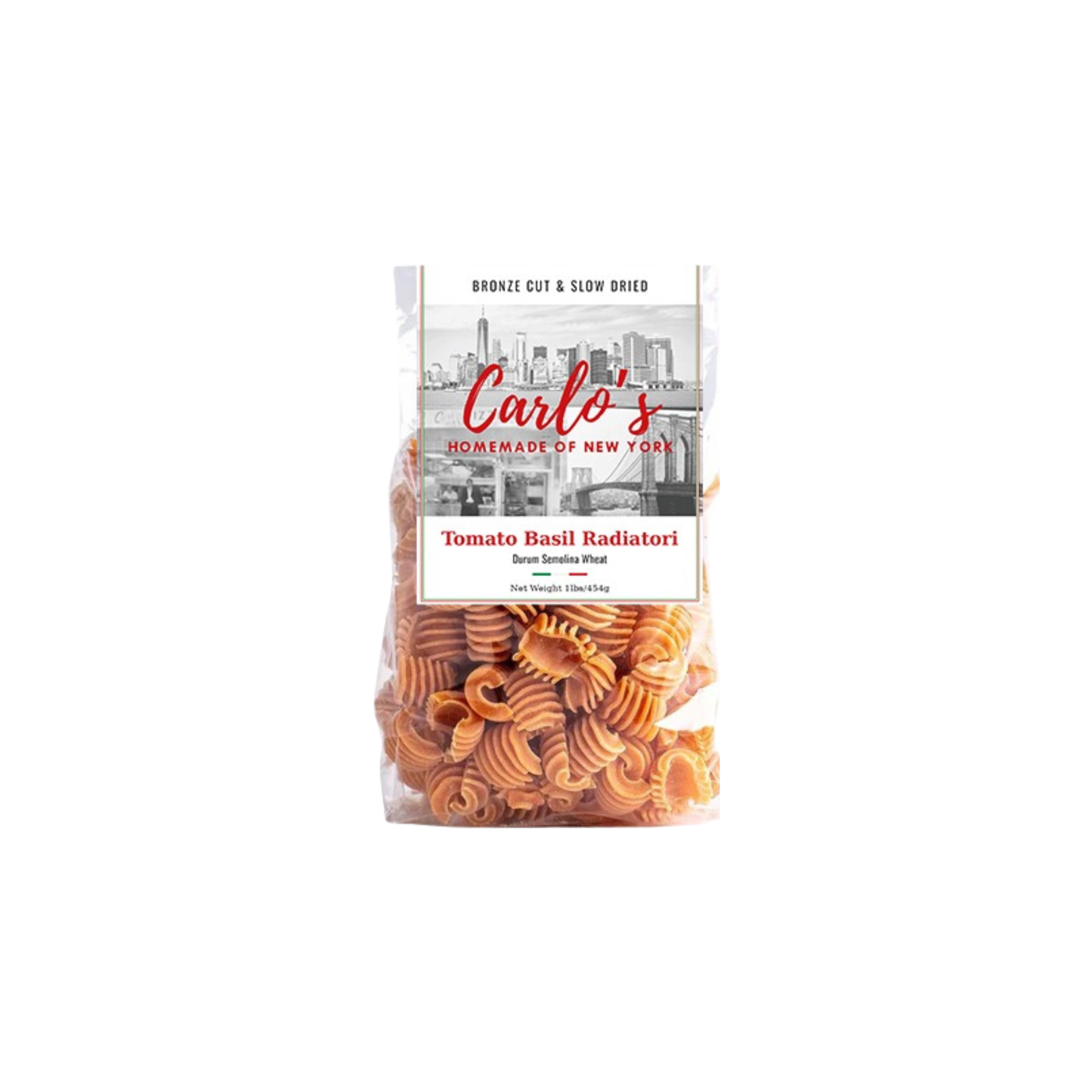 Carlo’s Homemade of NY - Bronze Cut Slow Dried Pasta - 4 Pack Combo