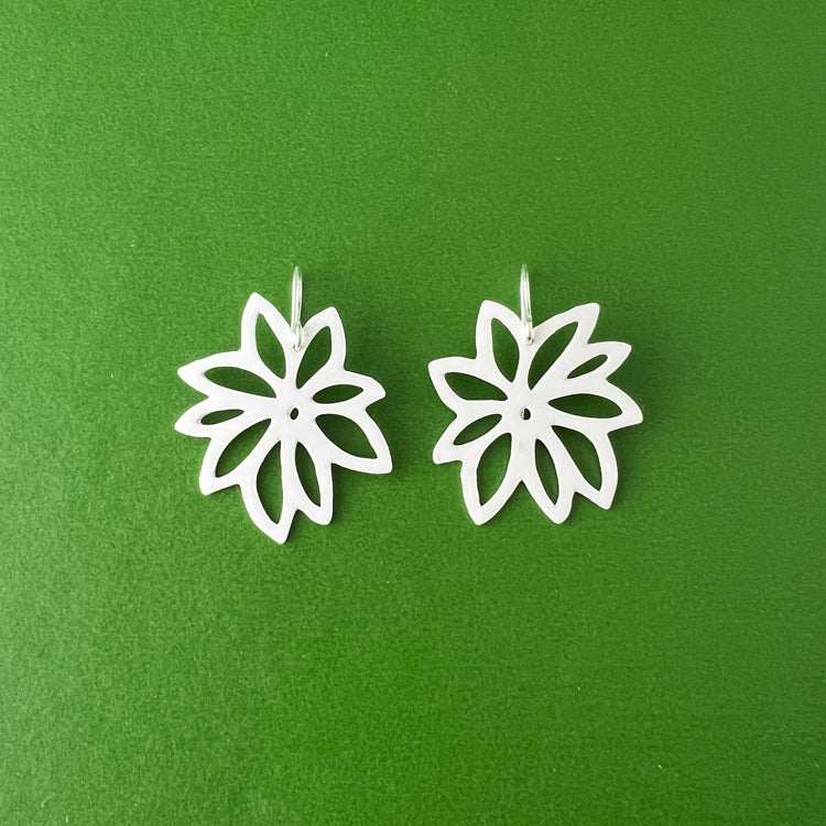 Tropical Flower Earrings