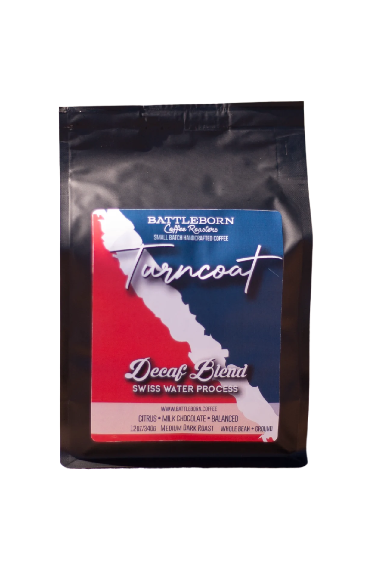 Turncoat - Peru - Organic SWP Decaf - 99.9% Caffeine Free