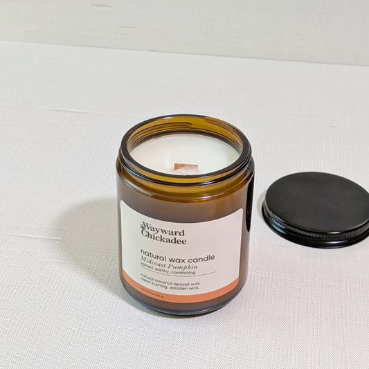Midcoast Pumpkin scented candle