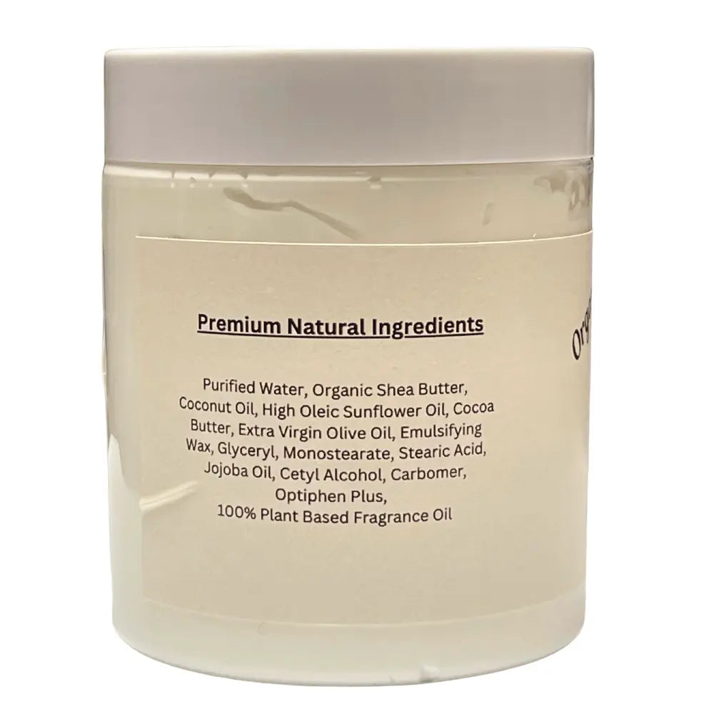 Body Butter Handmade Organic Shea - You Choose Scent - Rich & Creamy - 10 oz