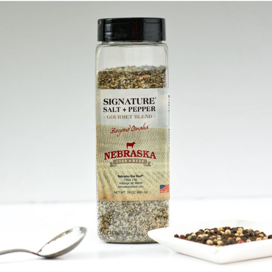 Salt + Pepper Blend | 24 oz | Nebraska Star Beef