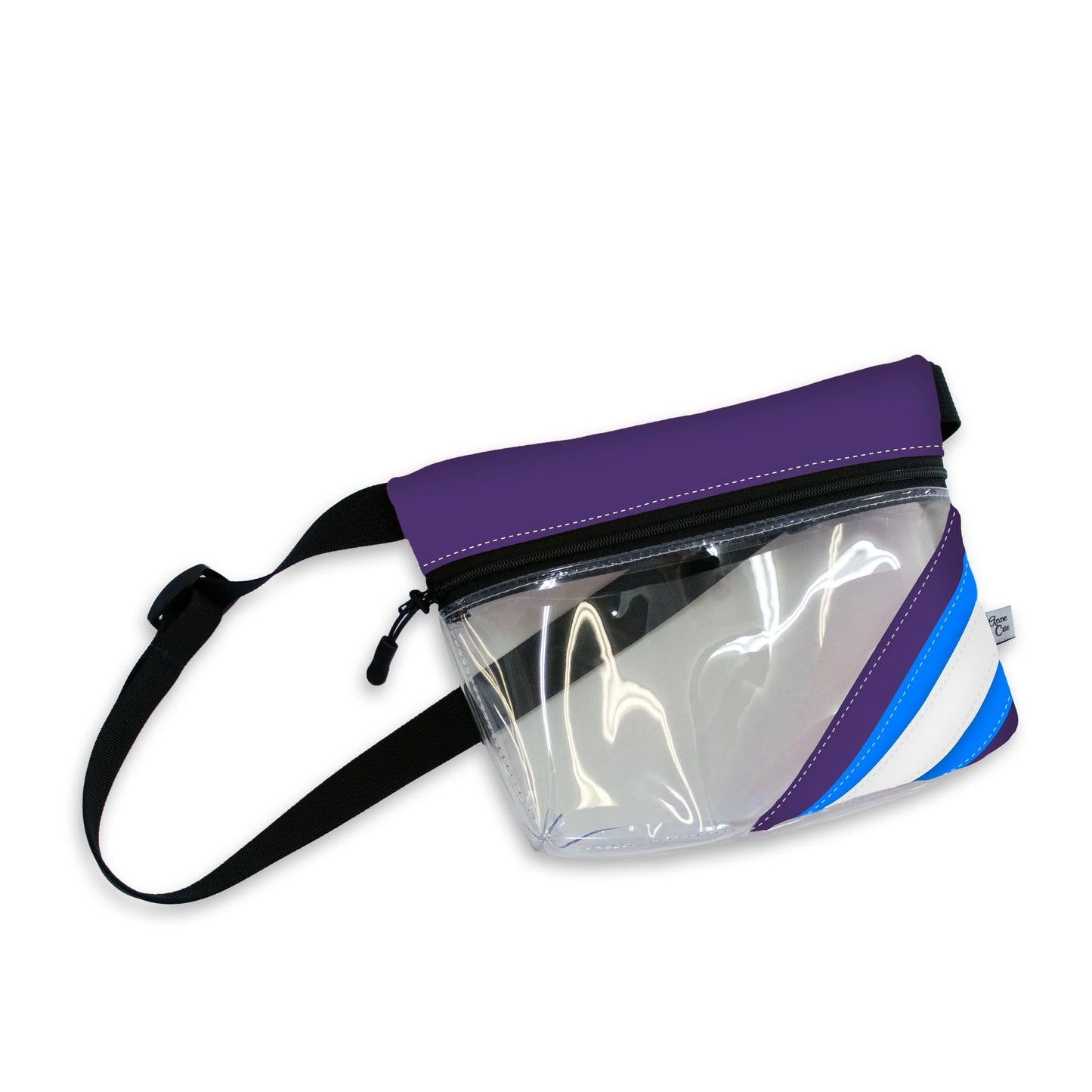 Basketball Arena Clear Stripe Game Day Fanny Pack