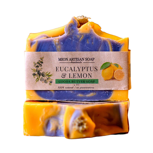 Eucalyptus and Lemon | Cocoa Butter Soap