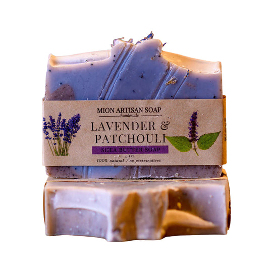 Lavender and Patchouli | Shea Butter Soap