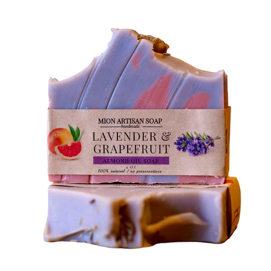 Lavender and Grapefruit | Almond Oil Soap