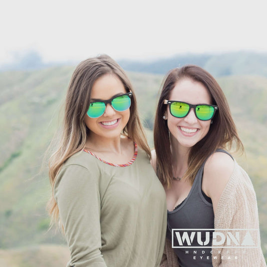 Real Zebra Wood Wanderer Sunglasses by WUDN