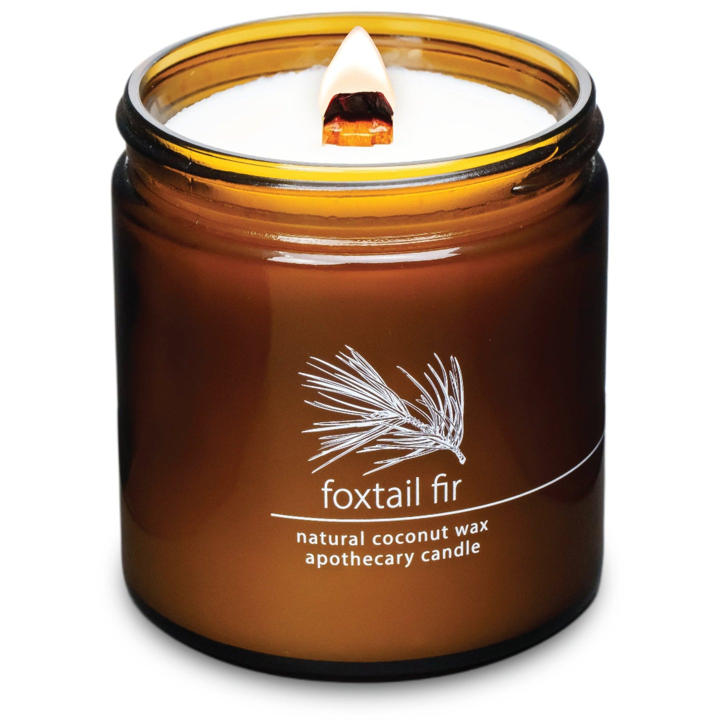 Foxtail Fir | Wood Wick Candle with Natural Coconut Wax