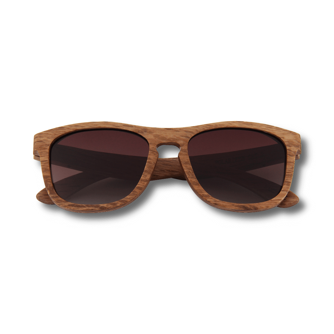 Real Zebra All Wood Jacks Sunglasses by WUDN