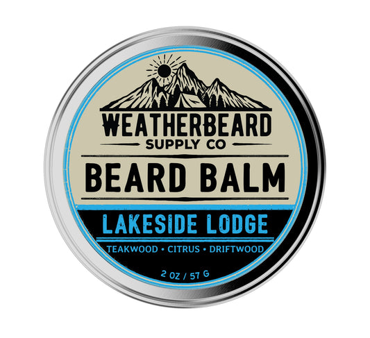 Lakeside Lodge Beard Balm - Teakwood, Citrus, Driftwood