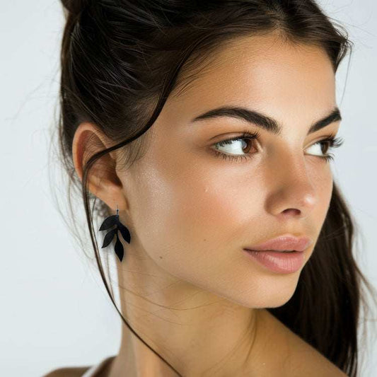 Wisteria Cascading Leaf Earrings