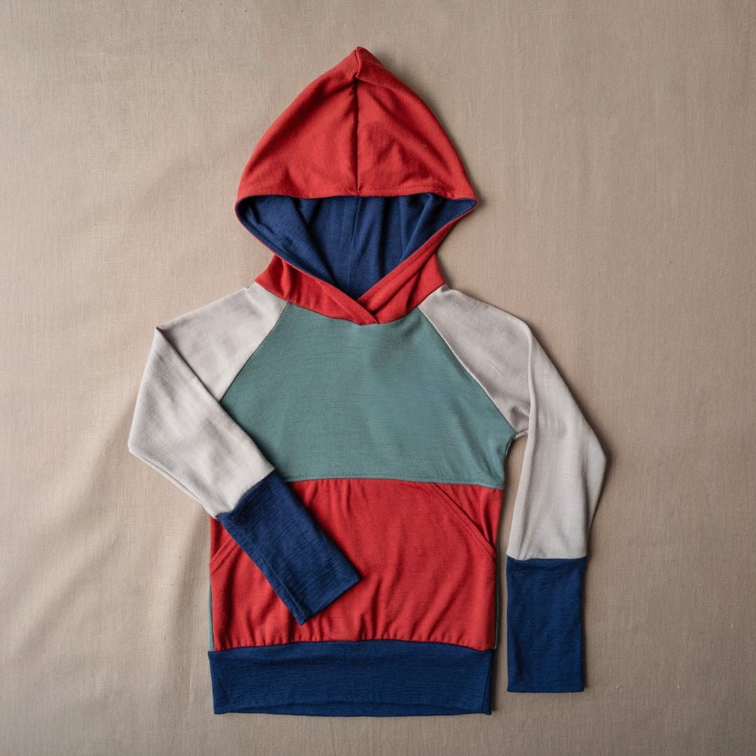 Kids Free Range Merino Hoodie