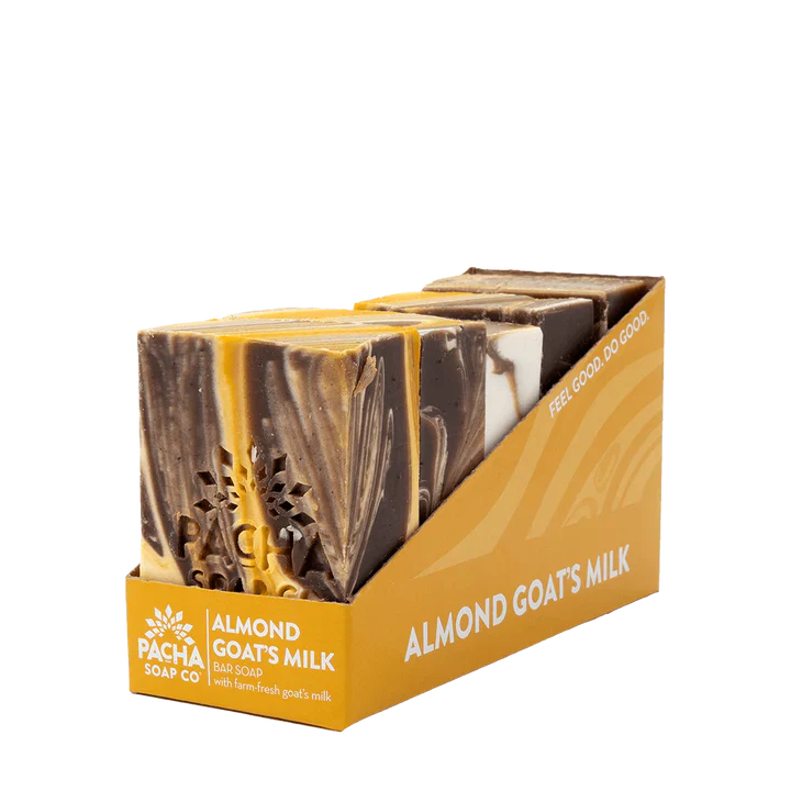 Almond Goat's Milk Soap Bar | 4 oz | Pacha Soap Company