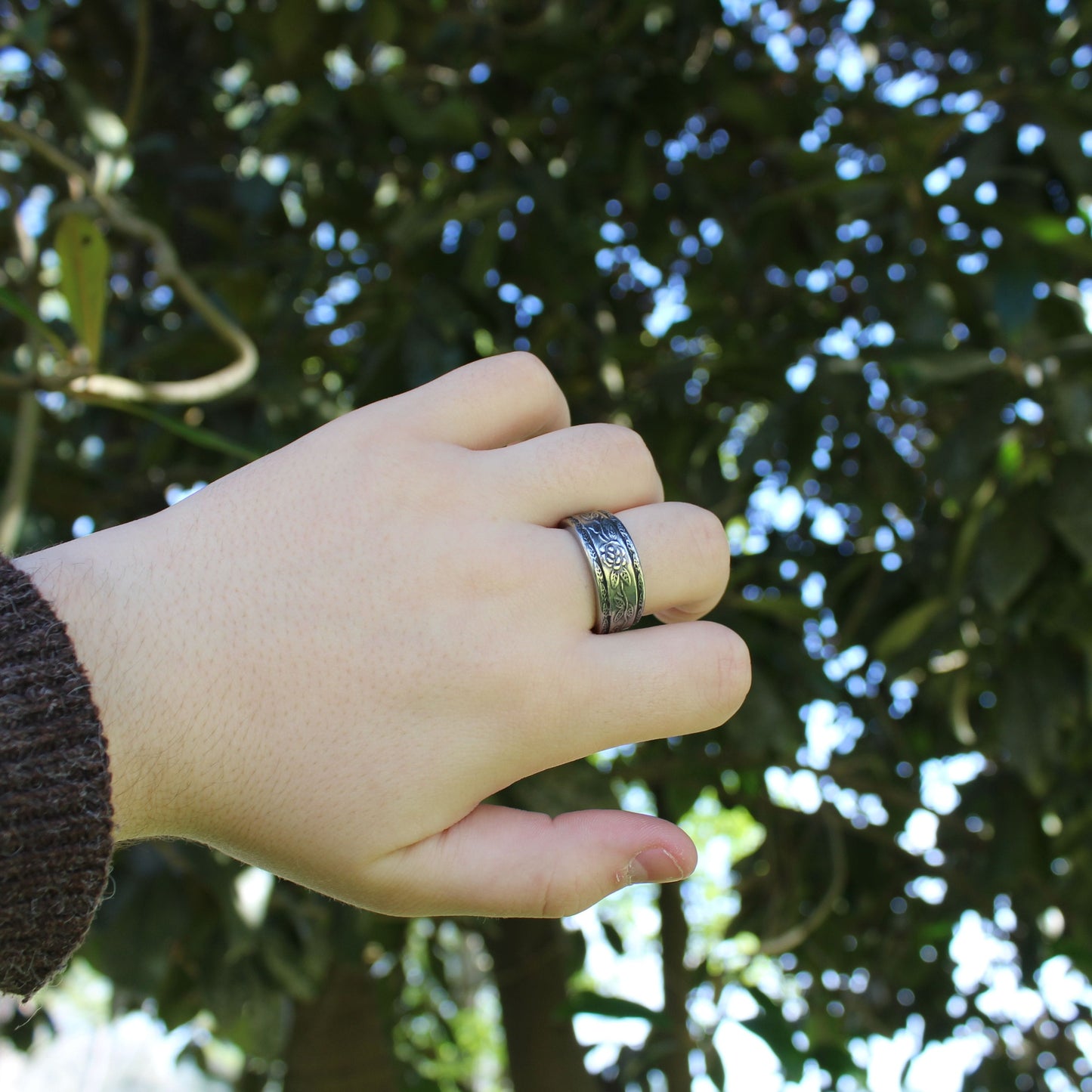 Forever Rose Spoon Ring