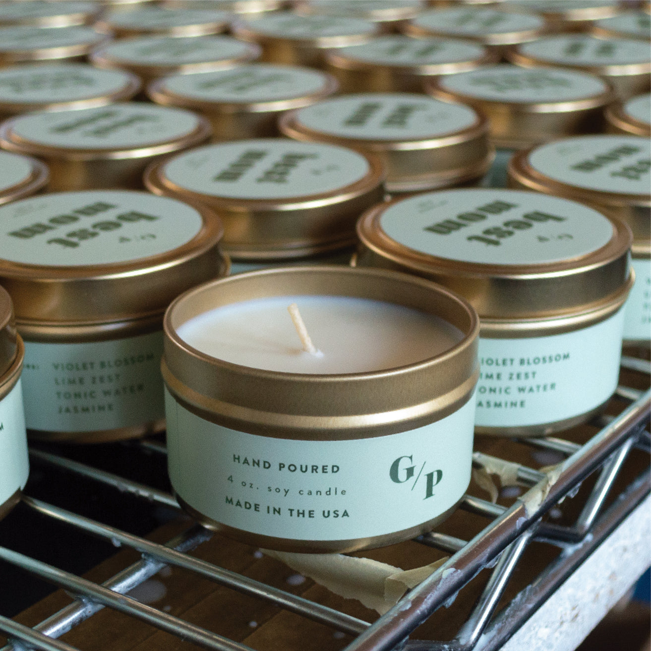 Best Mom 4 oz. Candle Tin