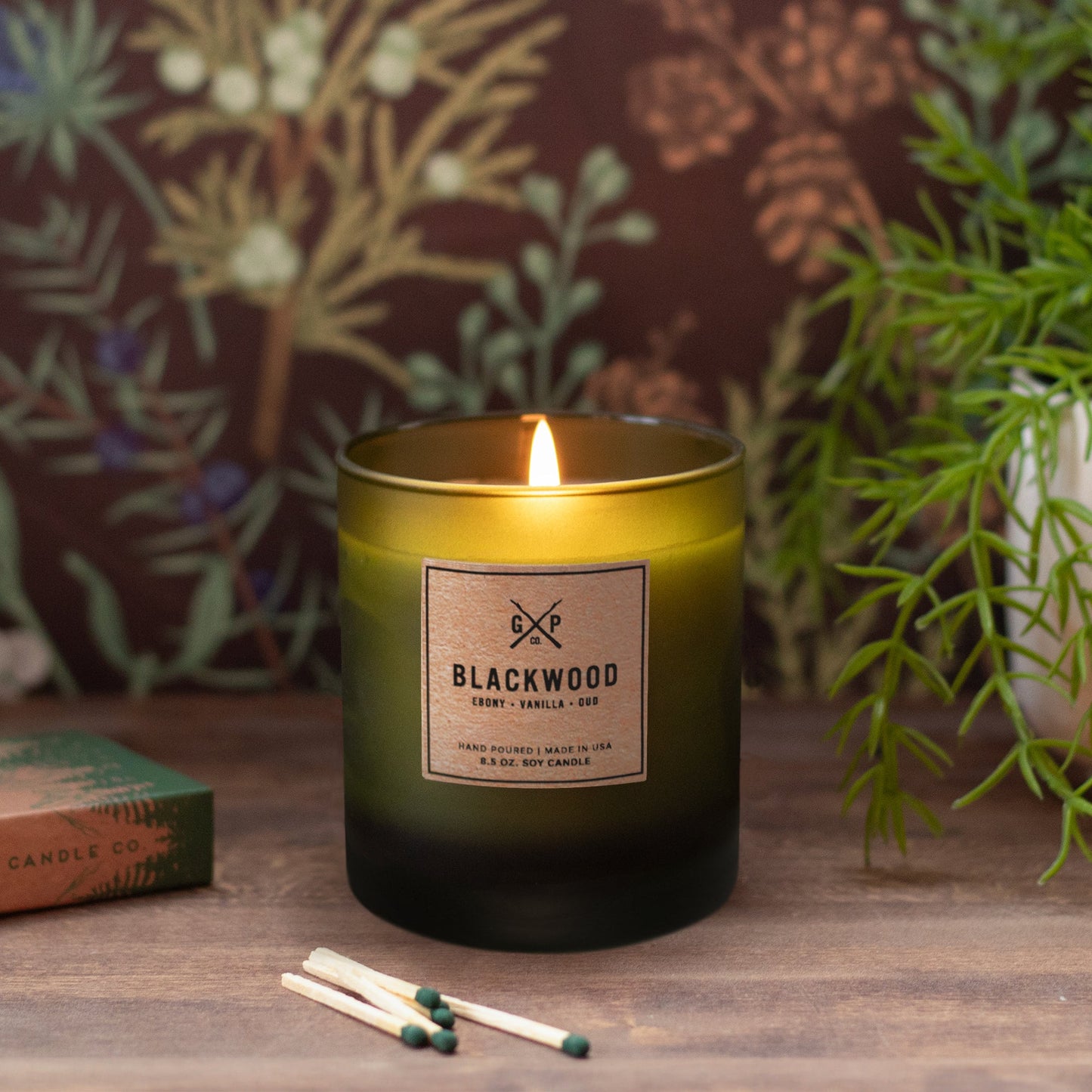 Blackwood 8.5 oz. Balsam + Feather Candle