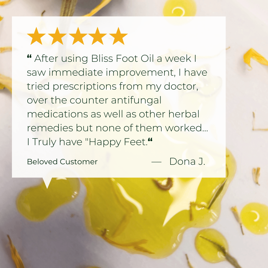 Bliss Foot Oil w/Tea Tree & Calendula