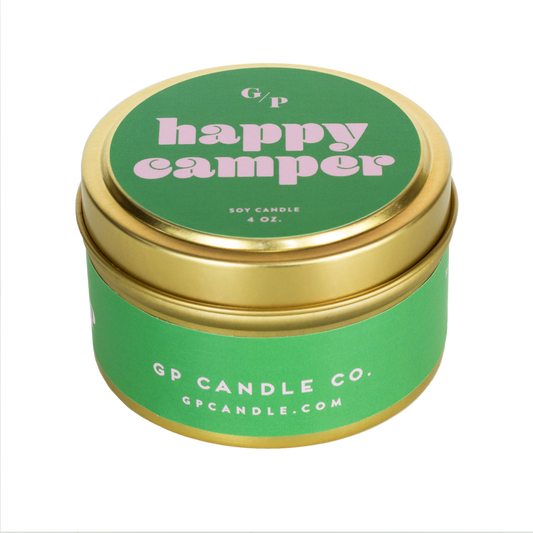 Happy Camper 4 oz. Just Because Candle Tin
