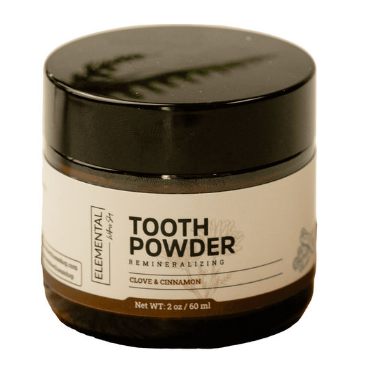 Herbal Remineralizing Tooth Powder – Fluoride-Free, Natural & Non-Toxic