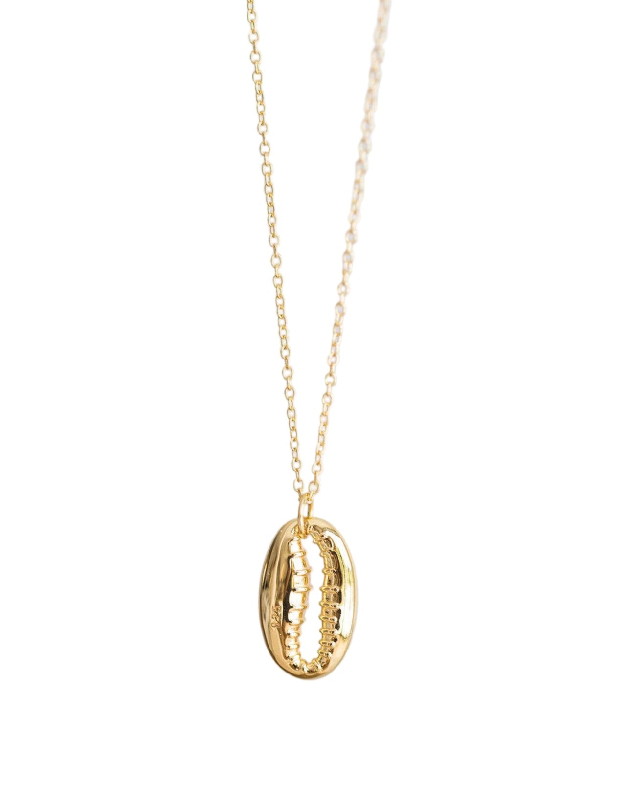 Gold Cowrie Necklace