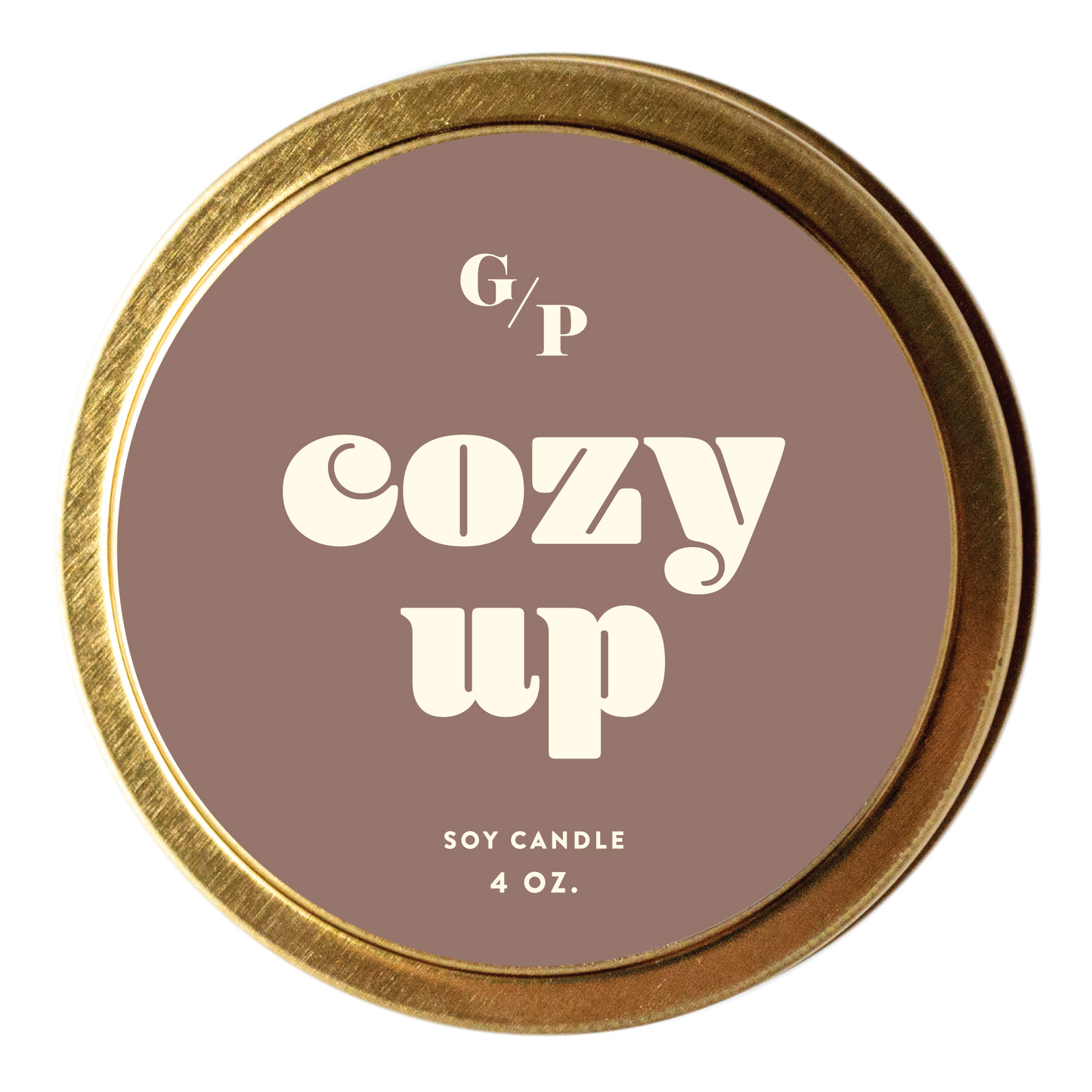 Cozy Up 4 oz. Just Because Candle Tin
